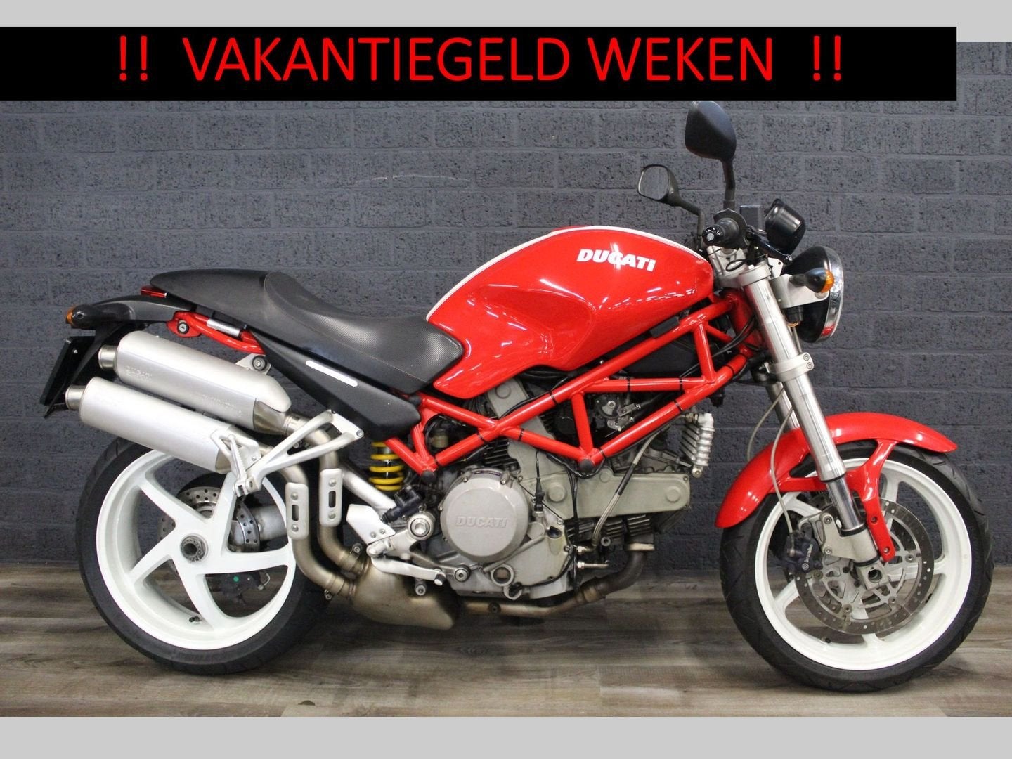 DUCATI M S2R 800 (bj 2006) Collectors item, DUCATI, 2 cilinders, Motorrijbewijs A, 992 cc
