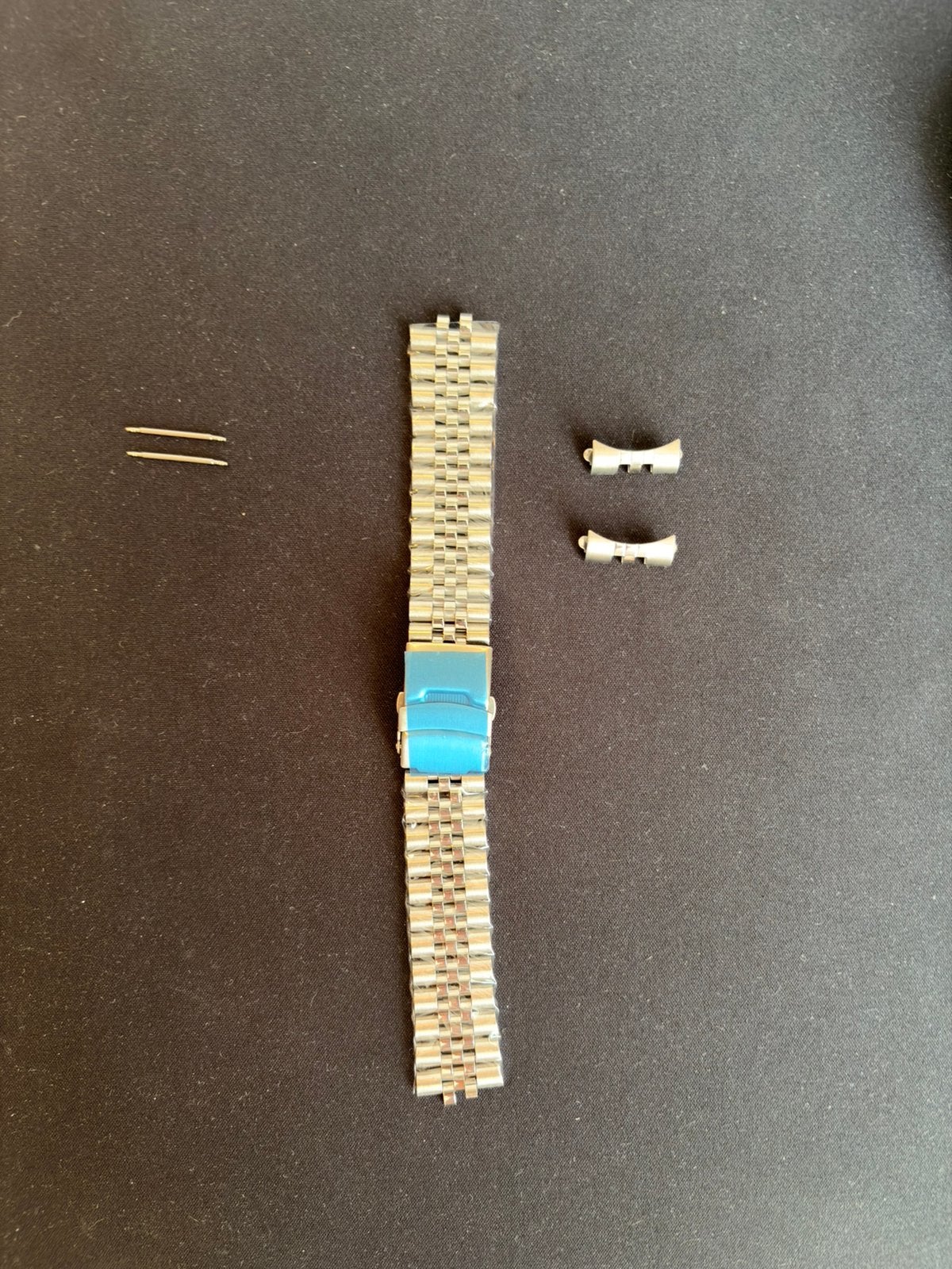 Horlogeband Seiko 20mm Jubilee Nieuw, Ophalen of Verzenden, Nieuw, Staal, Seiko
