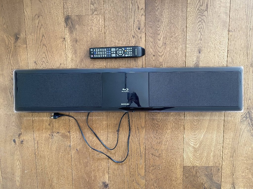 Home Cinema  Samsung HT‑BD8200 2.1 Blu‑ray‑set, Blu-ray-speler, 70 watt of meer, Ophalen, Overige merken
