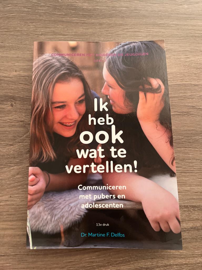 Martine Delfos - Ik heb ook wat te vertellen!, Sociale wetenschap, Ophalen of Verzenden, Zo goed als nieuw, Martine Delfos