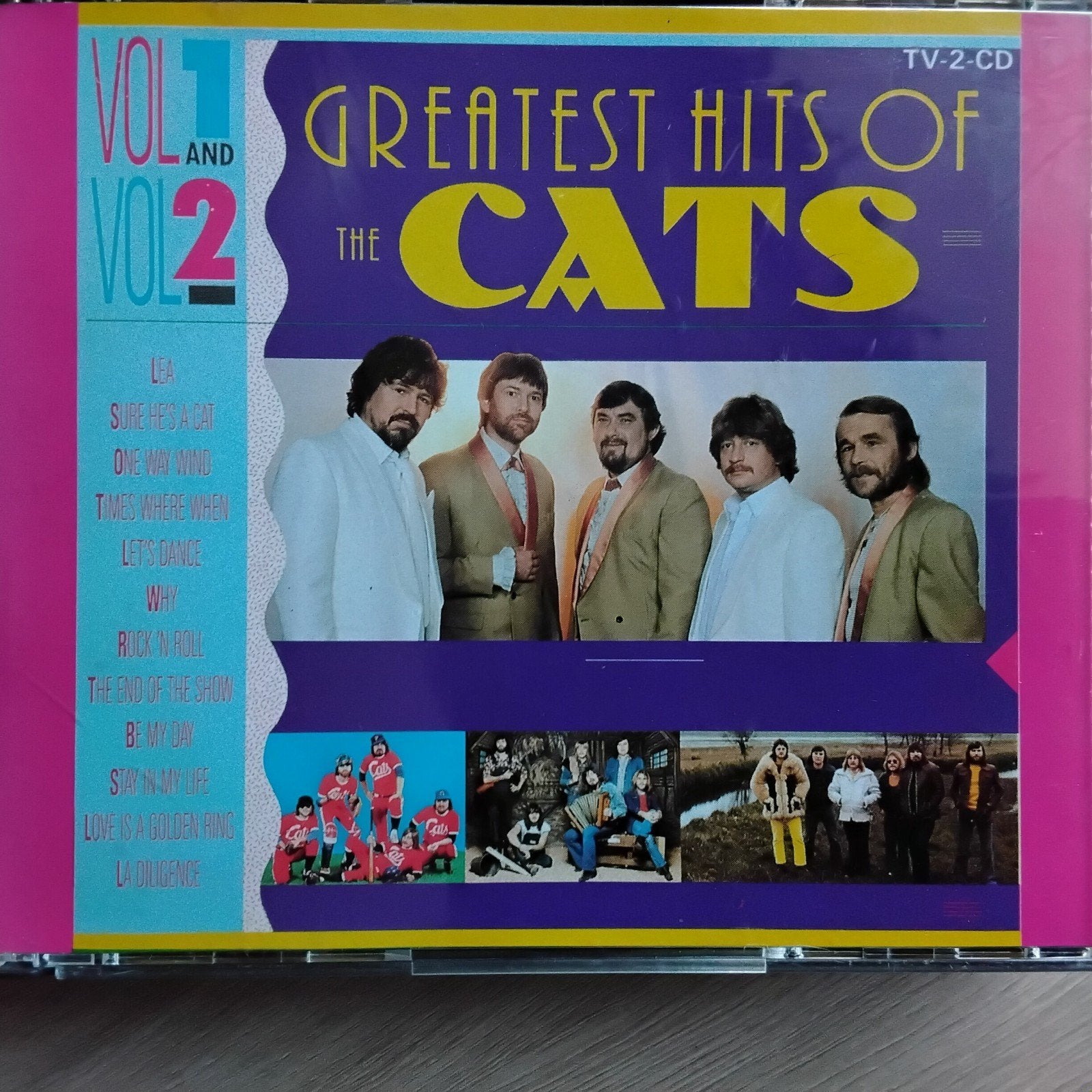The Cats (2-CD) Greatest Hits (Vol 1+Vol 2), Boxset, Pop, Inclusief doosje, Ophalen of Verzenden