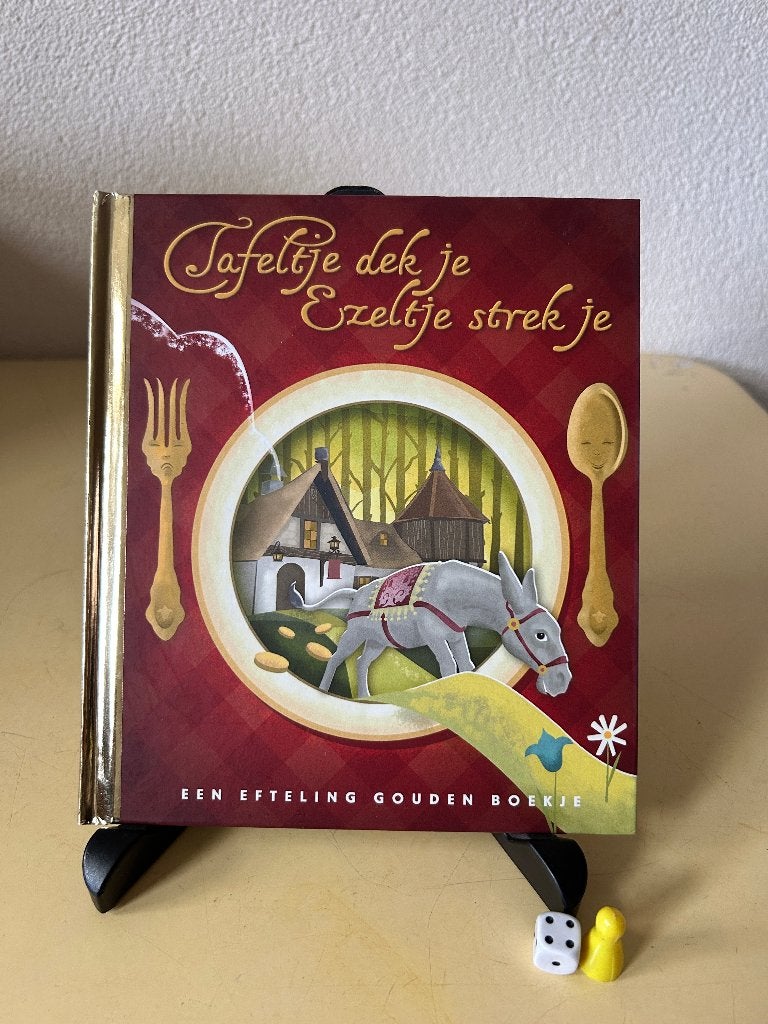 Efteling Gouden Boekje - Tafeltje dek je sprookje, Verzamelen, Efteling, Ophalen of Verzenden, Zo goed als nieuw, Overige typen