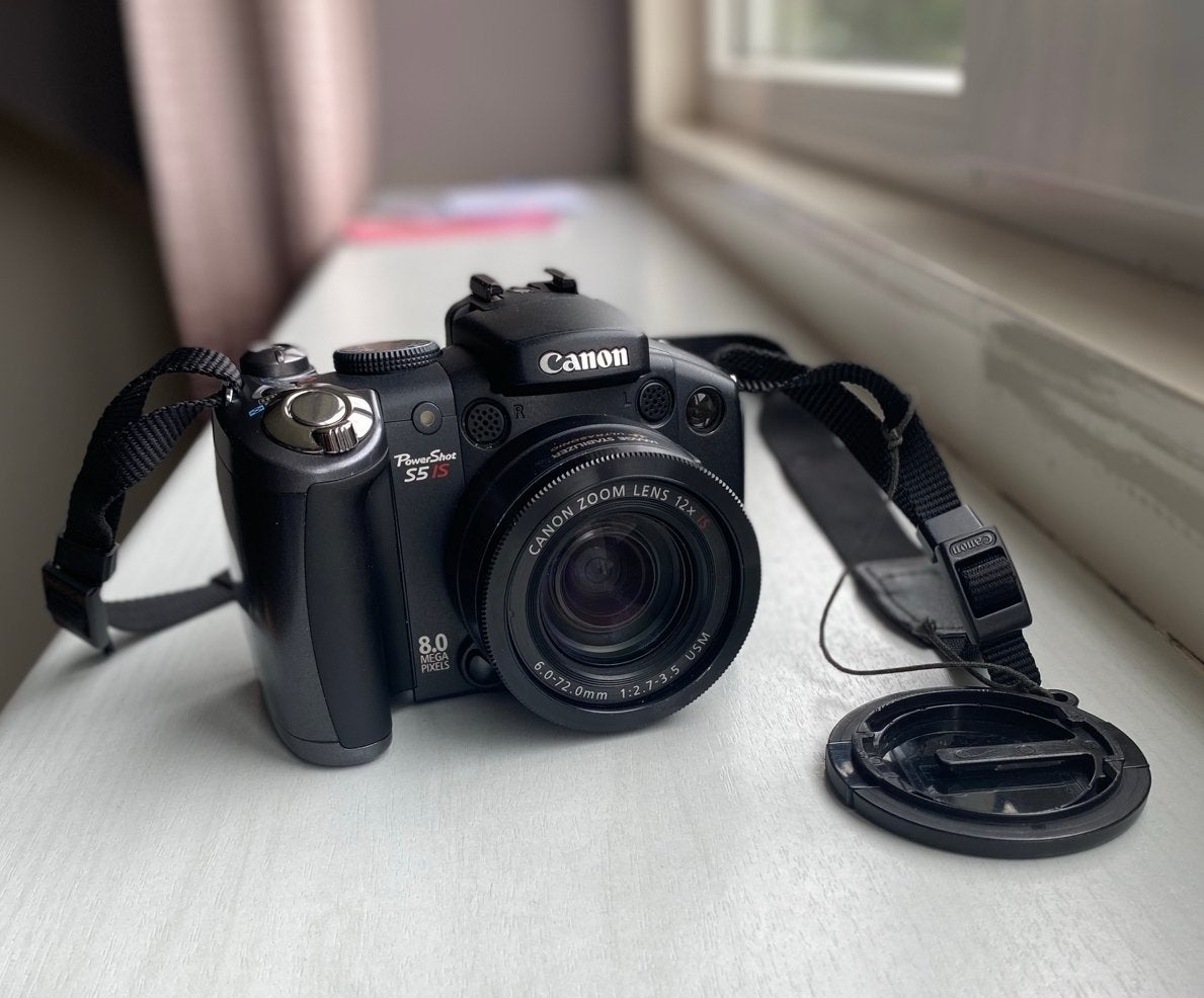 Canon PowerShot S5 IS - 8.0 MP Compact Camera, Ophalen, Compact, Canon, 8 keer of meer