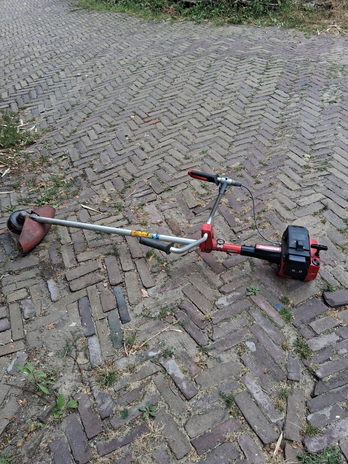 Jonsered bosmaaier, Tuin en Terras, Ophalen, Benzine, Gebruikt, Jonsered