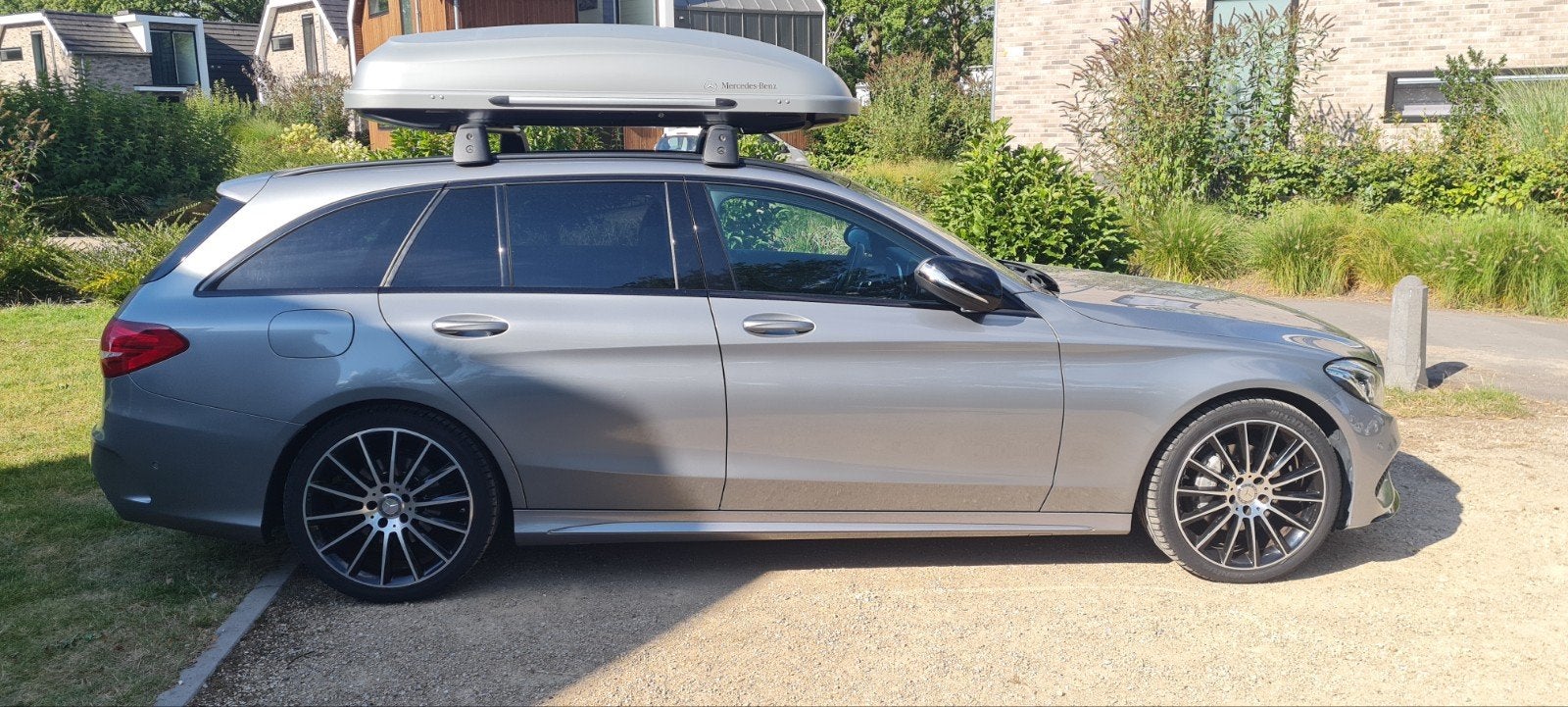 Dakkoffer mercedes met dakdragers W205, Ophalen of Verzenden