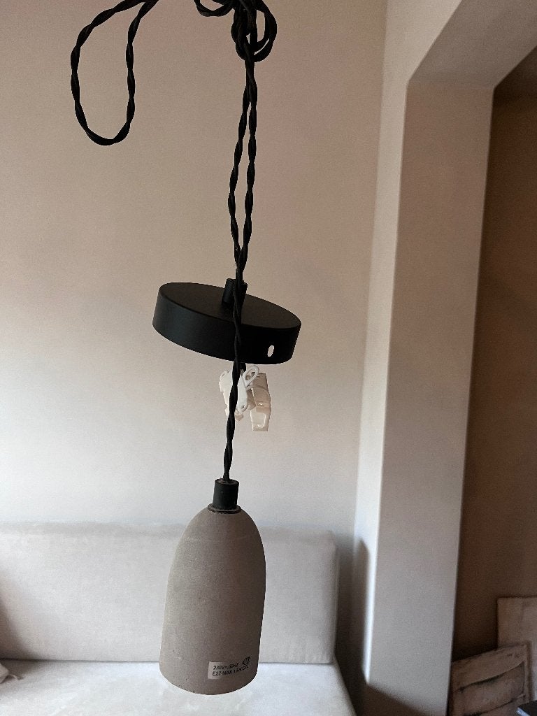 Hanglamp Zuiver betonlook, Ophalen, Zo goed als nieuw, Overige materialen