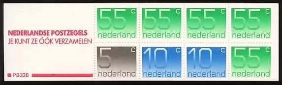 Nederland Postzegelboekje 33b postfris, Postzegels en Munten, Ophalen of Verzenden, Na 1940, Postfris