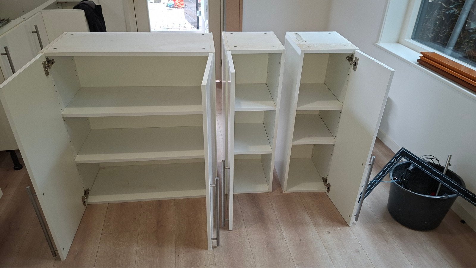 Bovenkastjes met handgrepen (3 stuks), Ophalen, Gebruikt