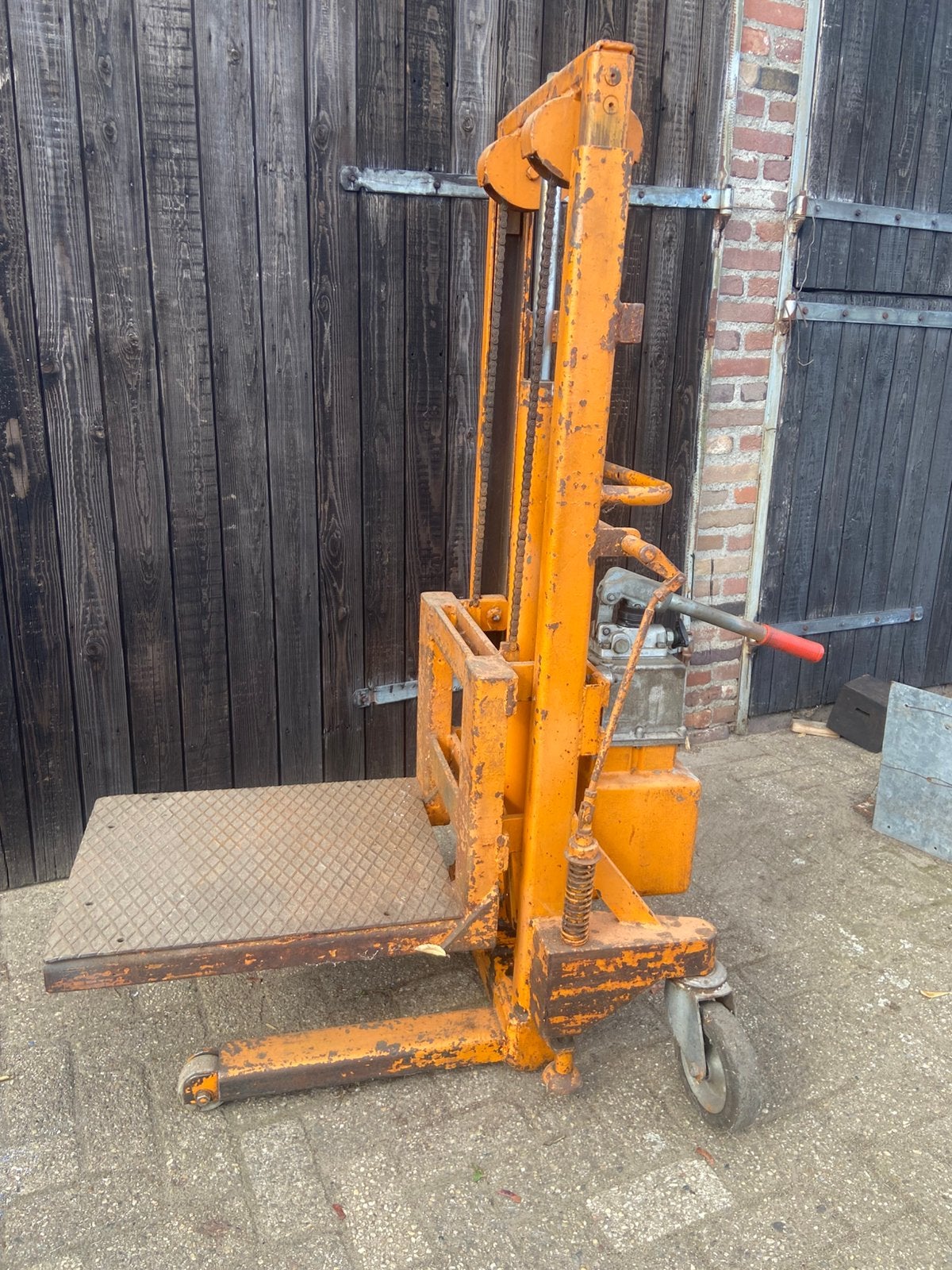 Pompwagen lift (vink lisse), 100 liter of meer, Ophalen, Gebruikt, Overige typen