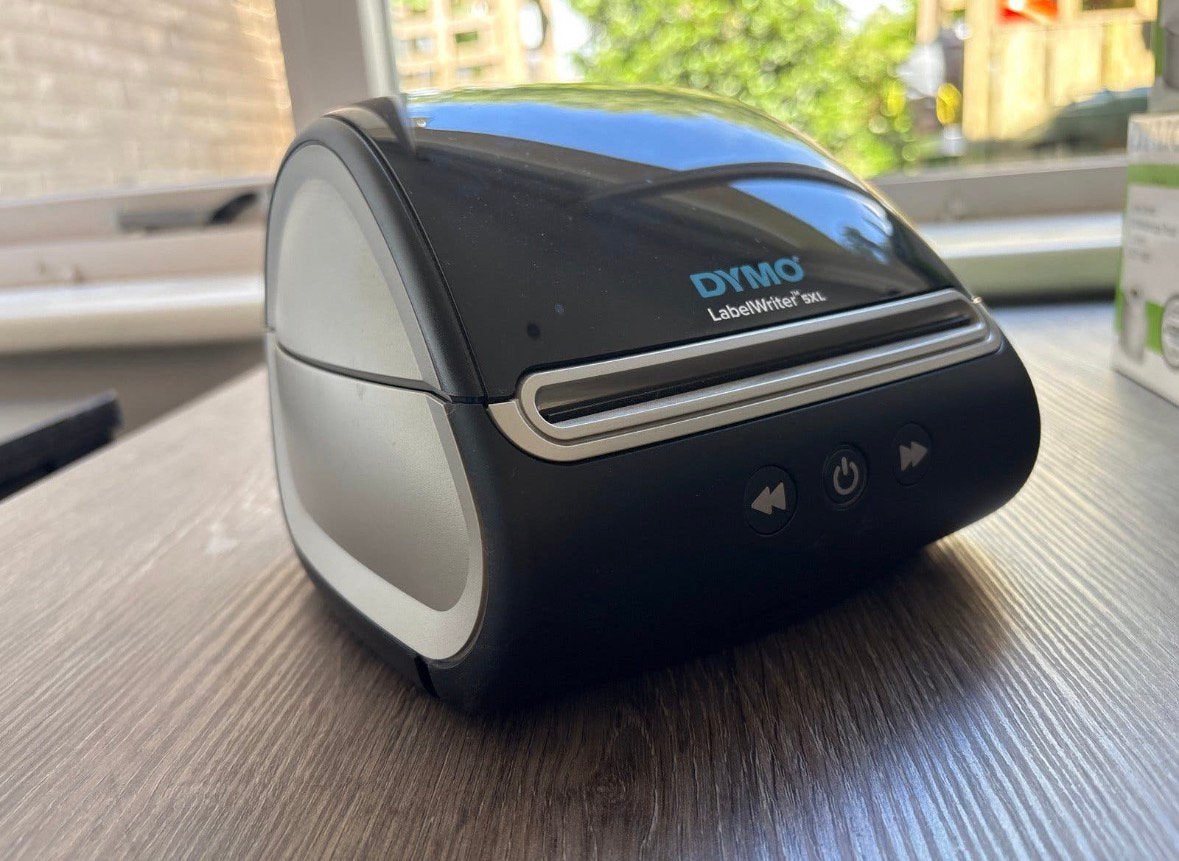 Dymo LabelWriter 5XL Labelprinter + 3,5 Originele Rollen, Ophalen, Zo goed als nieuw