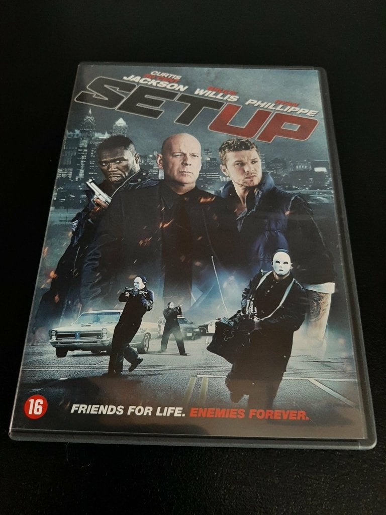 Setup, 50 Cent, Bruce Willis, Ryan Phillippe, Jenna Dewan!, Vanaf 16 jaar, Nederlands, Actiethriller, Ophalen of Verzenden
