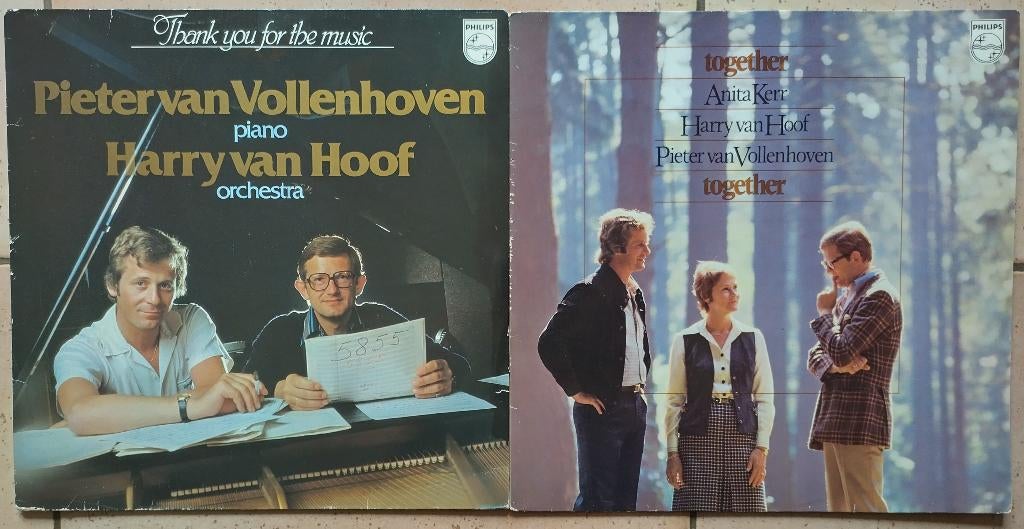3 LP's Harry van Hoof, 1960 tot 1980, Gebruikt, Originele persing, Ophalen of Verzenden