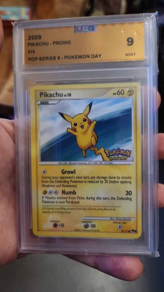 Pikachu Promo #15 Pokemon day  2009, Ophalen of Verzenden