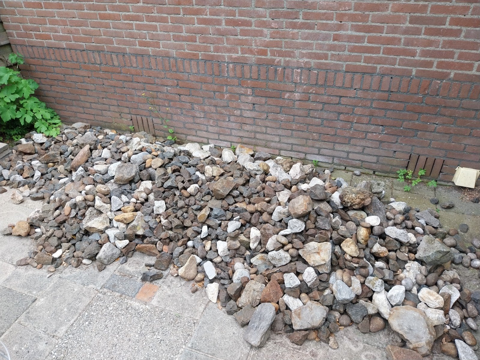 Gratis veldkeien / sierstenen, Tuin en Terras, Grind, Keien en Split, Gebruikt, Ophalen