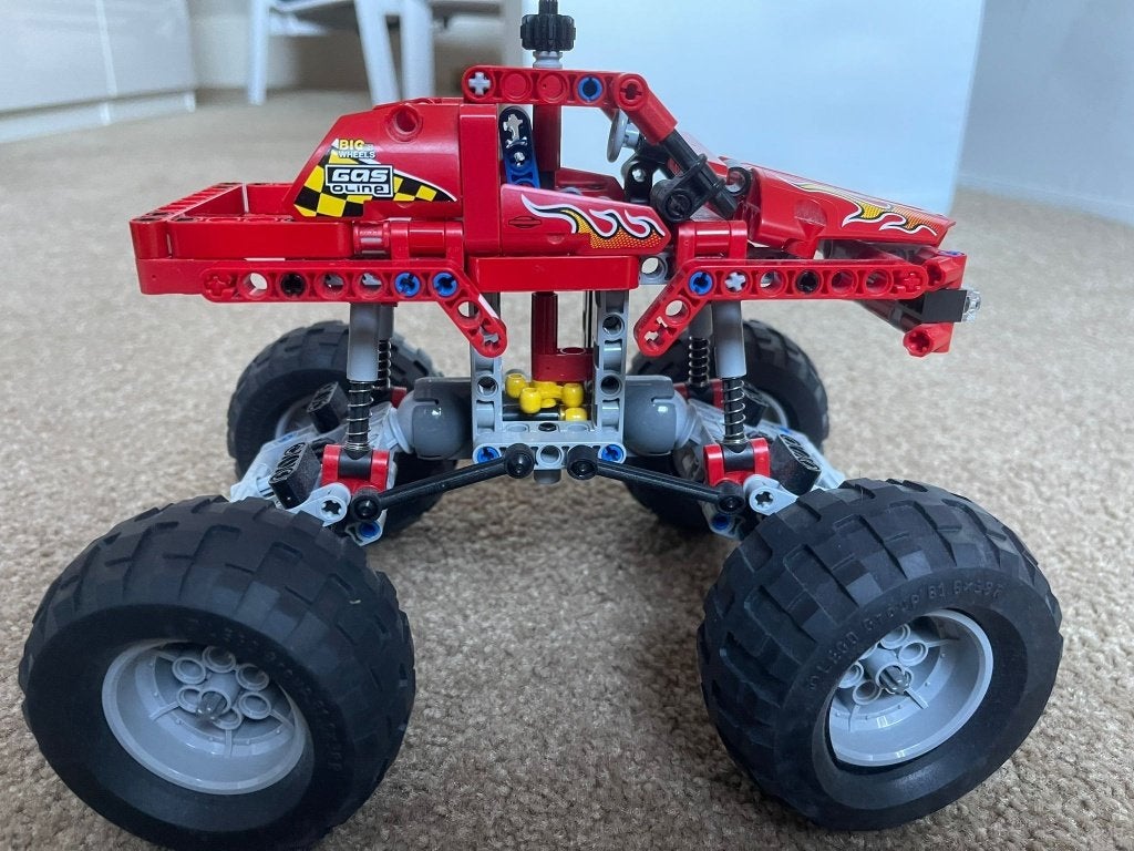 LEGO Monstertruck Technic 42005, Kinderen en Baby's, Speelgoed | Duplo en Lego, Lego, Compleet, Ophalen of Verzenden, Zo goed als nieuw