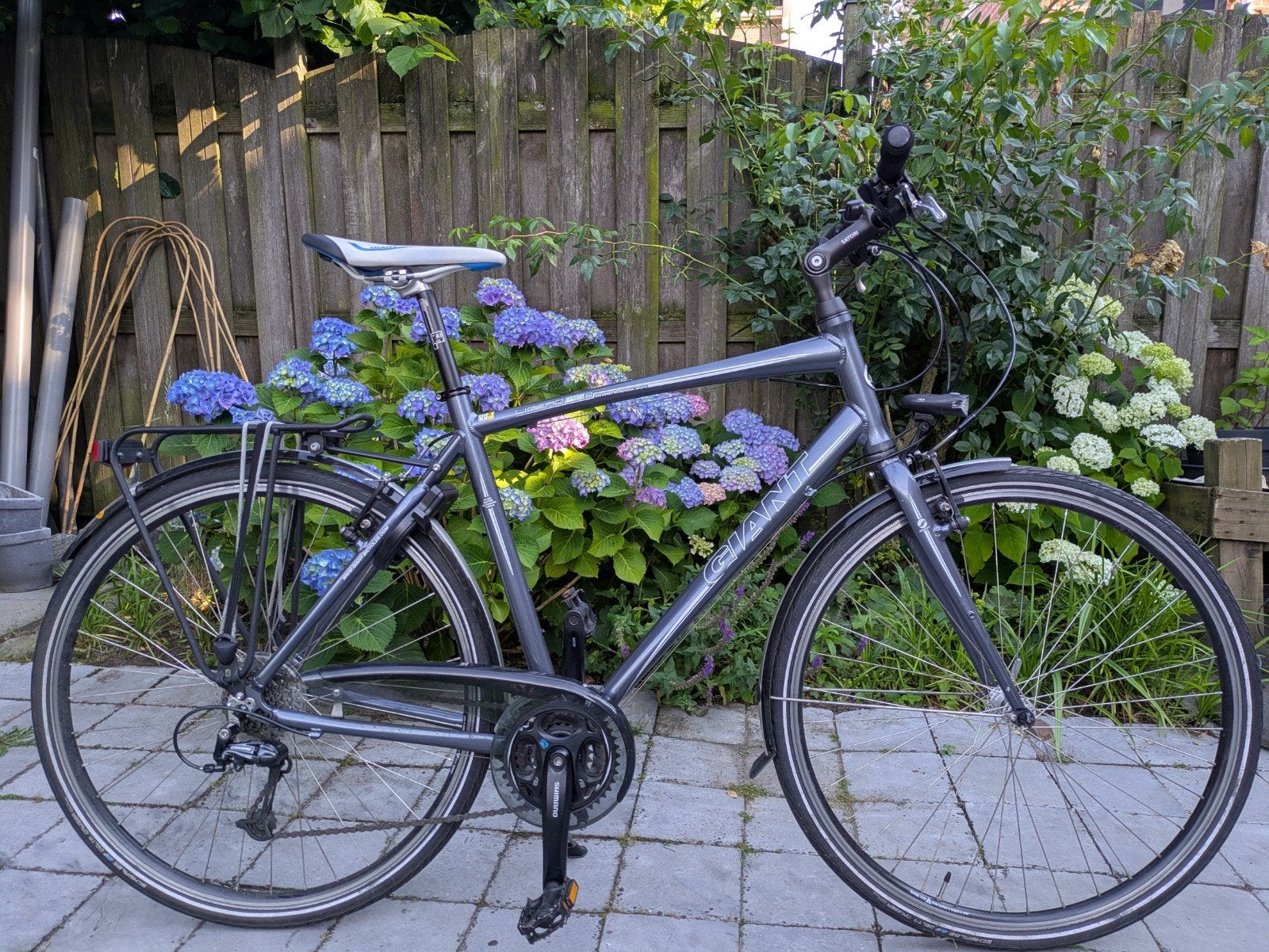 Giant Ligero RS2 herenfiets, Fietsen en Brommers, Fietsen | Heren | Sportfietsen en Toerfietsen, Ophalen, 28 inch, Gebruikt, Velgrem
