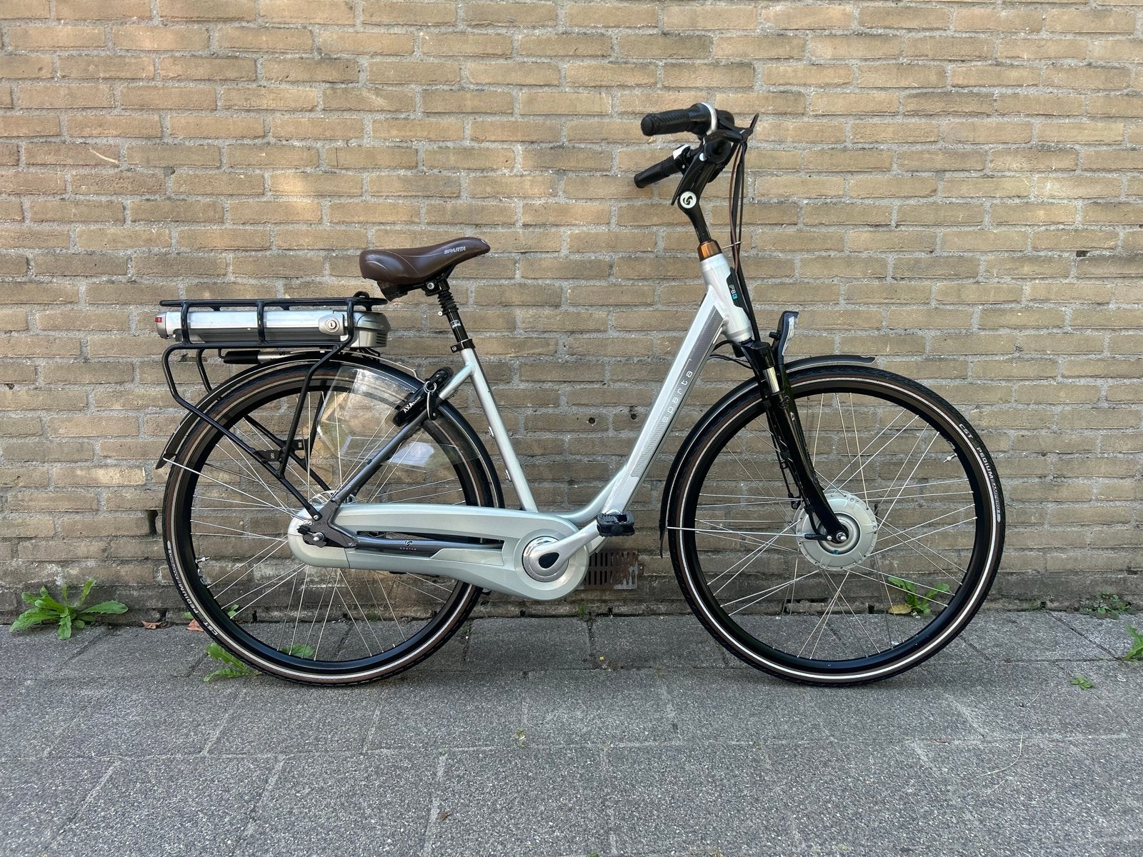 Sparta F8E 400 Wh accu D49 cm, Fietsen en Brommers, Elektrische fietsen, Ophalen, Gebruikt, 50 km per accu of meer, Sparta