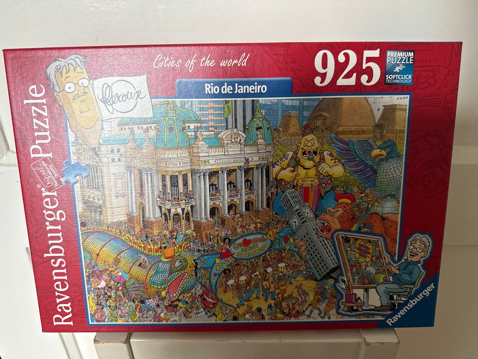 Ravensburger Legpuzzel Rio de Janeiro 925 stukjes, Ophalen of Verzenden, 500 t/m 1500 stukjes, Gebruikt, Legpuzzel