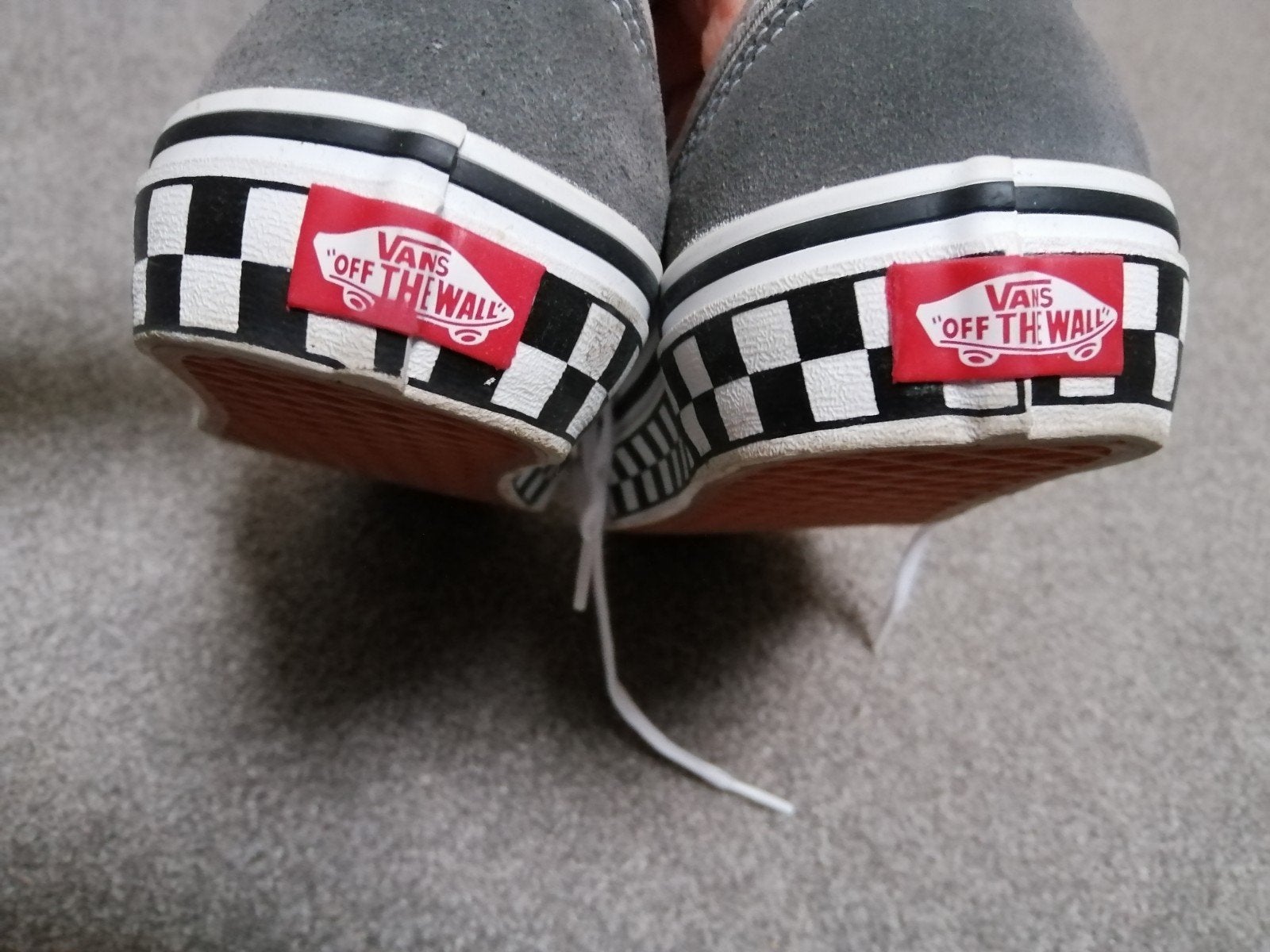 Vans maat 38 Grijs zgan, Ophalen, Zo goed als nieuw, Grijs, Sneakers of Gympen