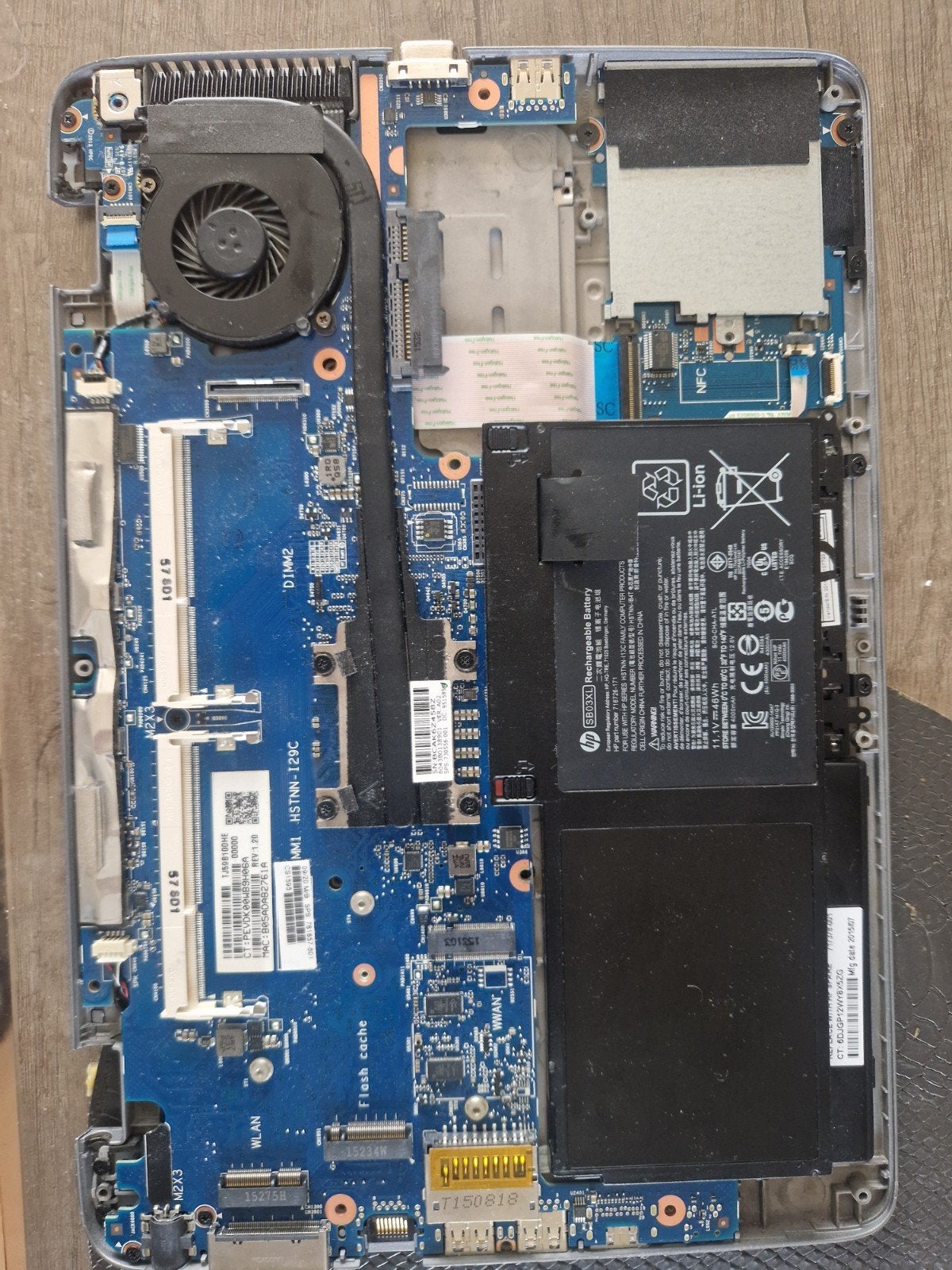 Hp elitebook 820 onderdelen, Ophalen, 13 inch, 2 tot 3 Ghz