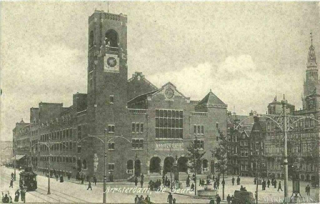 AK Amsterdam - De Beurs., Verzenden, 1920 tot 1940, Ongelopen, Noord-Holland