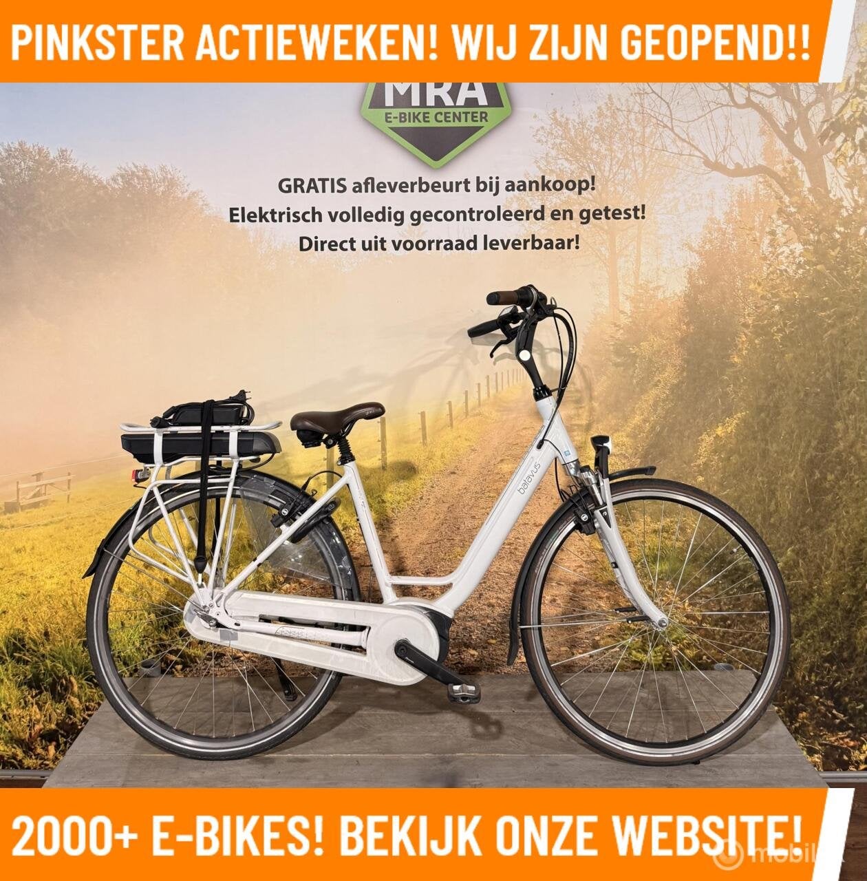 Batavus Wayz Ego Elektrische fiets met BOSCH midden motor!, 51 tot 55 cm, Batavus