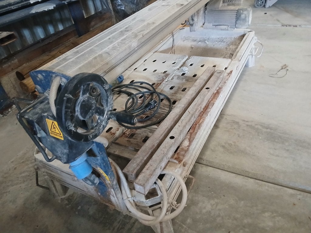 Carat zaagtafel / rvs waterbak, Ophalen, Gebruikt, 70 mm of meer, Overige typen