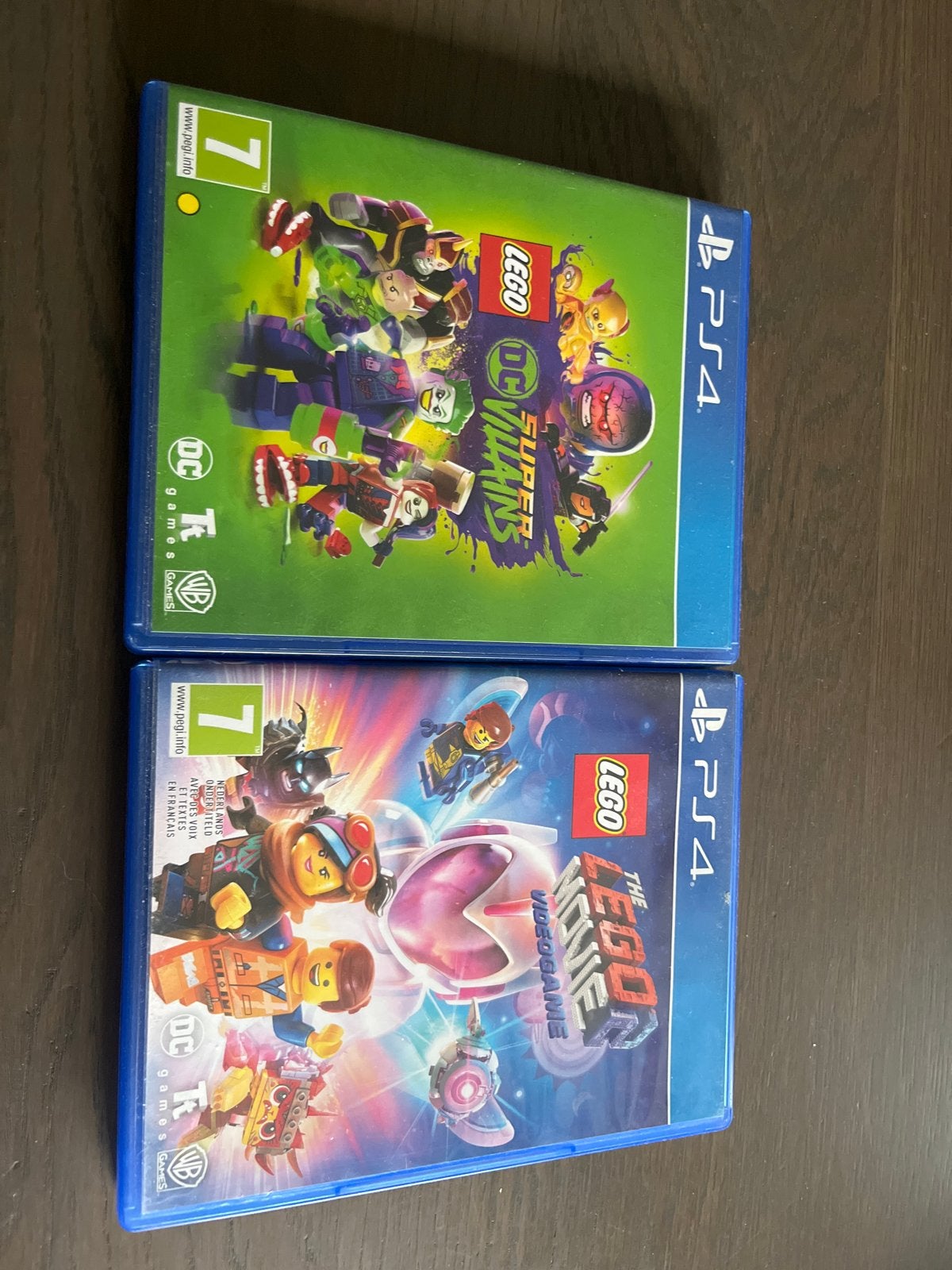 LEGO PS4 games: DC Super-Villains & The LEGO Movie 2 Videoga, Avontuur en Actie, 1 speler, Ophalen of Verzenden, Zo goed als nieuw