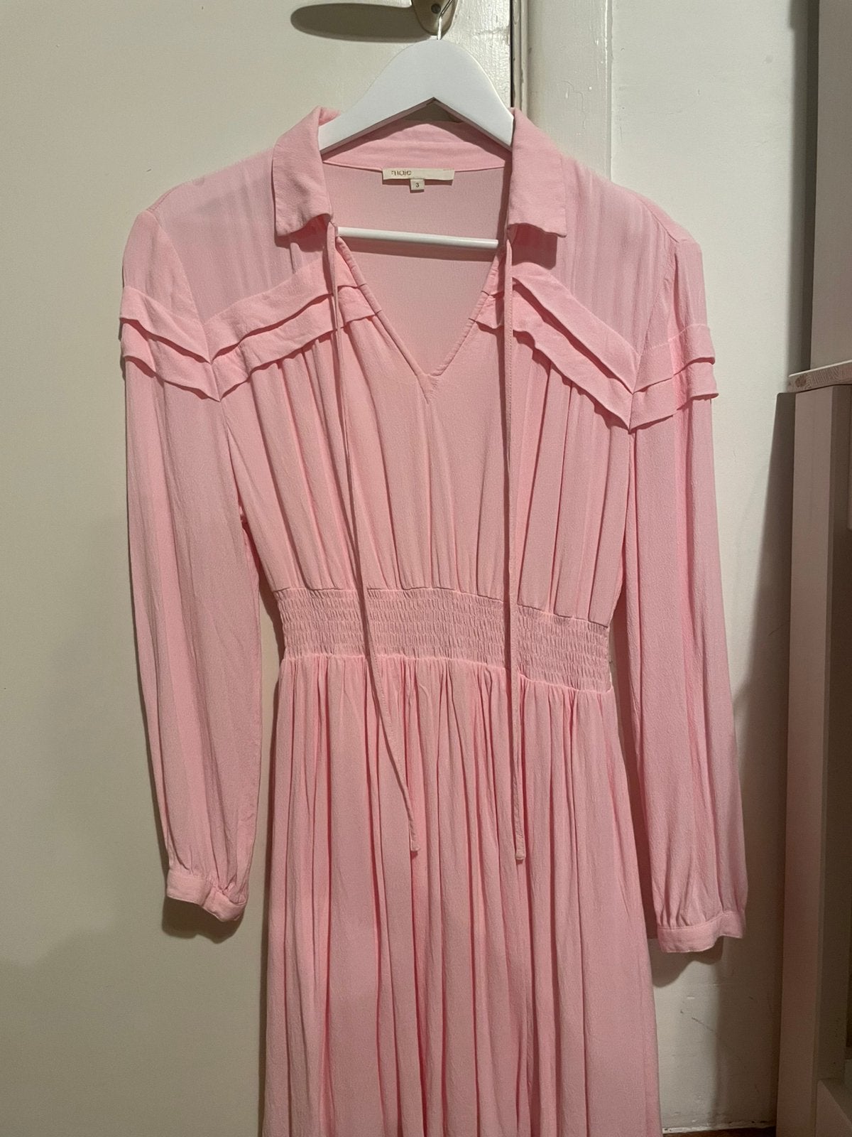 Maje jurk, Ophalen of Verzenden, Zo goed als nieuw, Roze, Boven de knie