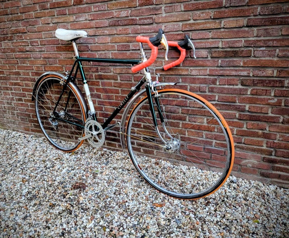 CINELLI RIVIERA - 1956 - Zeldzame Vintage Racefiets 57cm, Ophalen of Verzenden