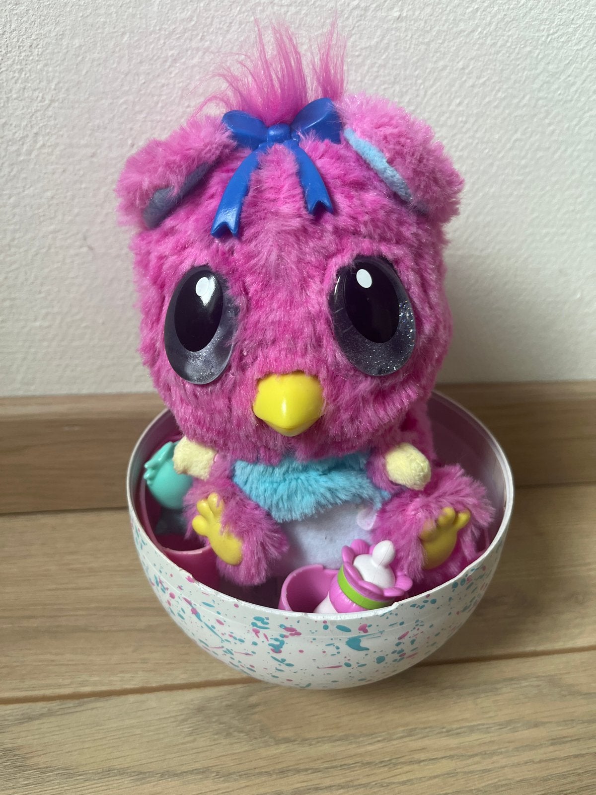 Hatchimals Alive Roze Kuiken in Ei met Accessoires, Kinderen en Baby's, Speelgoed | Overig, Ophalen of Verzenden, Zo goed als nieuw