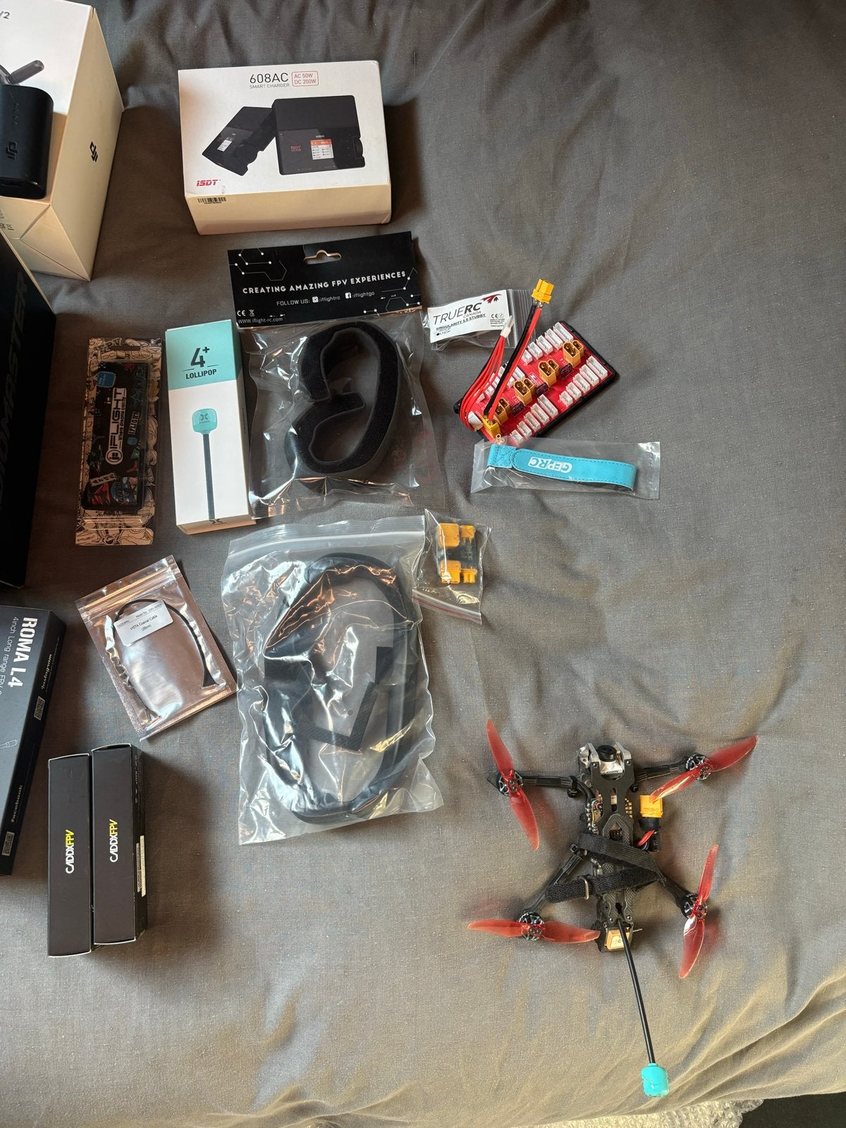 FPV Drone 4S Set: DJI Goggles V2, Radiomaster TX16S & Extra', Gebruikt, Overige merken, Racedrone, 1 tot 5 kilometer