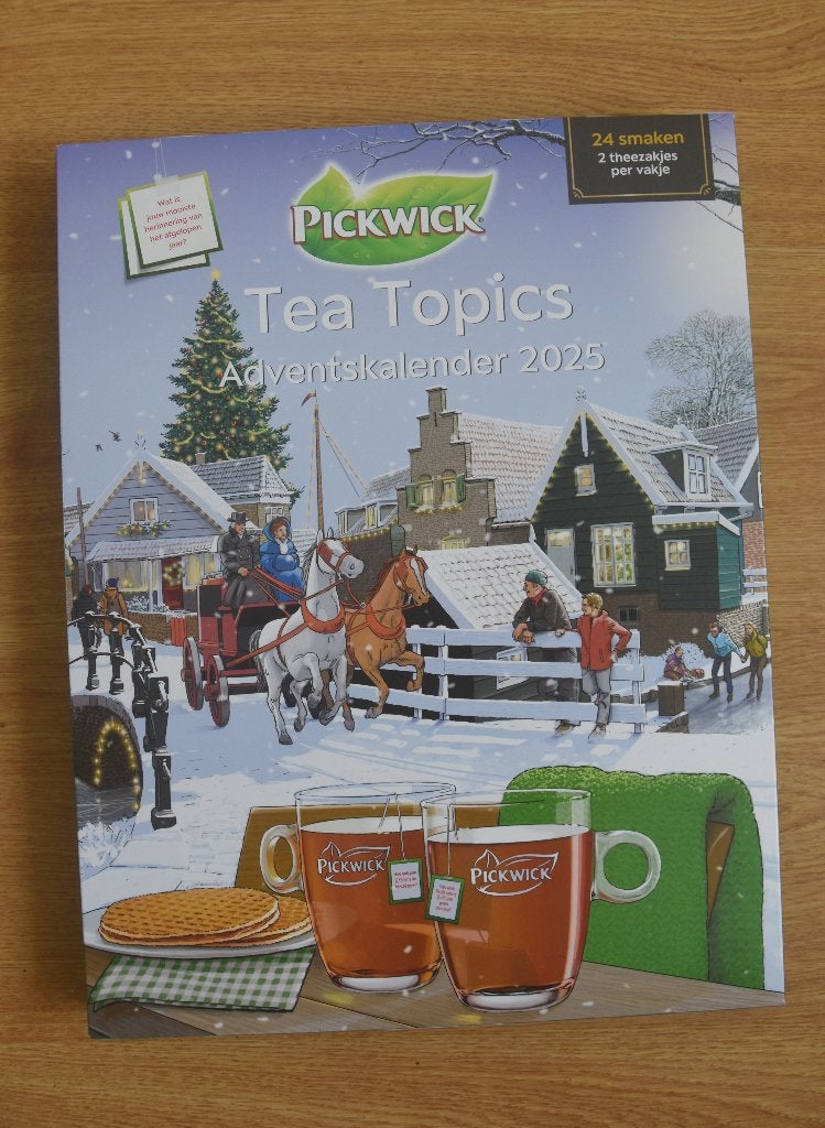 Nieuwe grote Pickwick thee Adventkalender, Verzenden