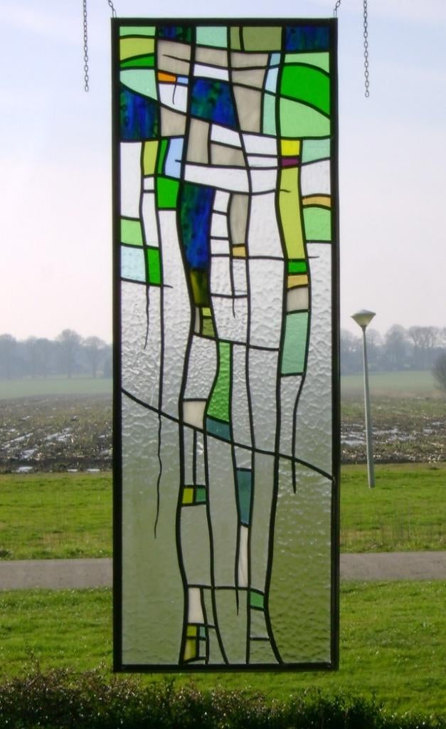 Raamhanger glas in lood raam voorzetraam, Hobby en Vrije tijd, Overige Hobby en Vrije tijd, Ophalen of Verzenden, Nieuw