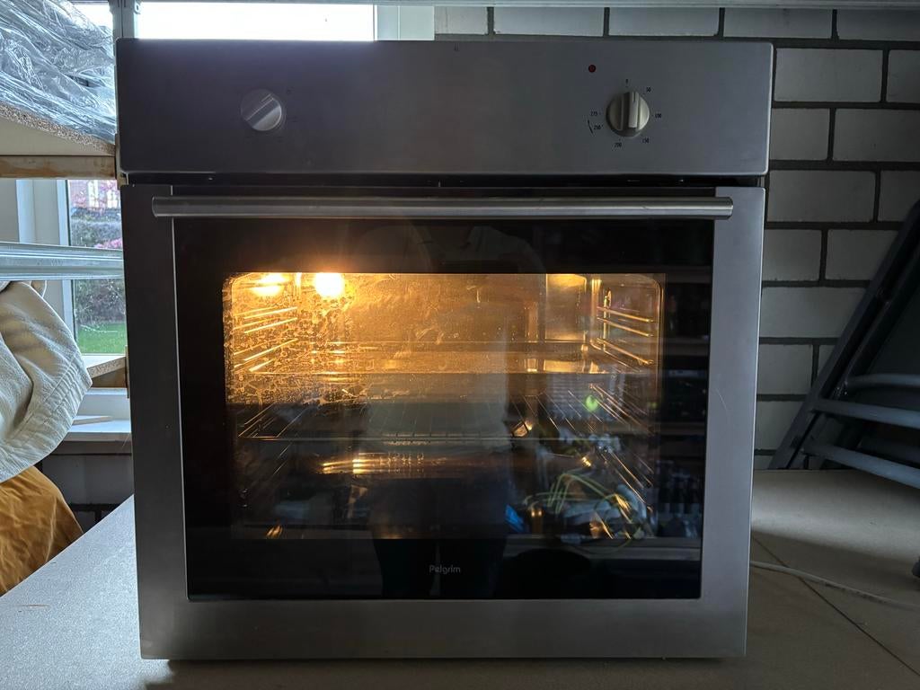 Pelgrim inbouwoven, Gebruikt, Oven, Inbouw, Ophalen