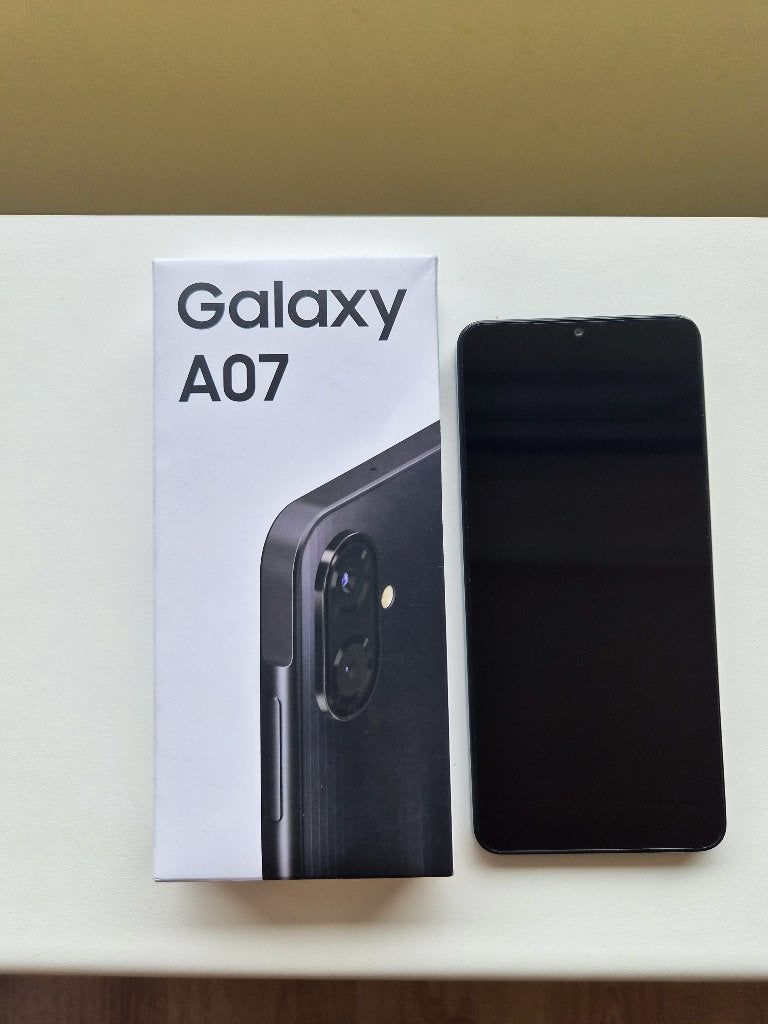 Samsung Galaxy A07, Ophalen, Zwart, Zo goed als nieuw, 64 GB