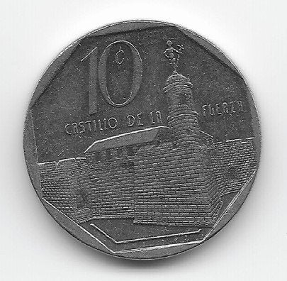 Cuba 10 centavos 1994 KM# 576.1, Verzenden, Midden-Amerika, Losse munt