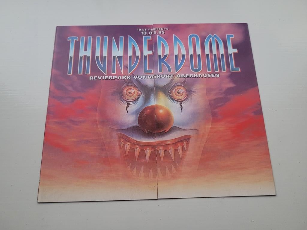 Thunderdome 8 flyer ( hardcore gabber ), Verzamelen, Ophalen of Verzenden