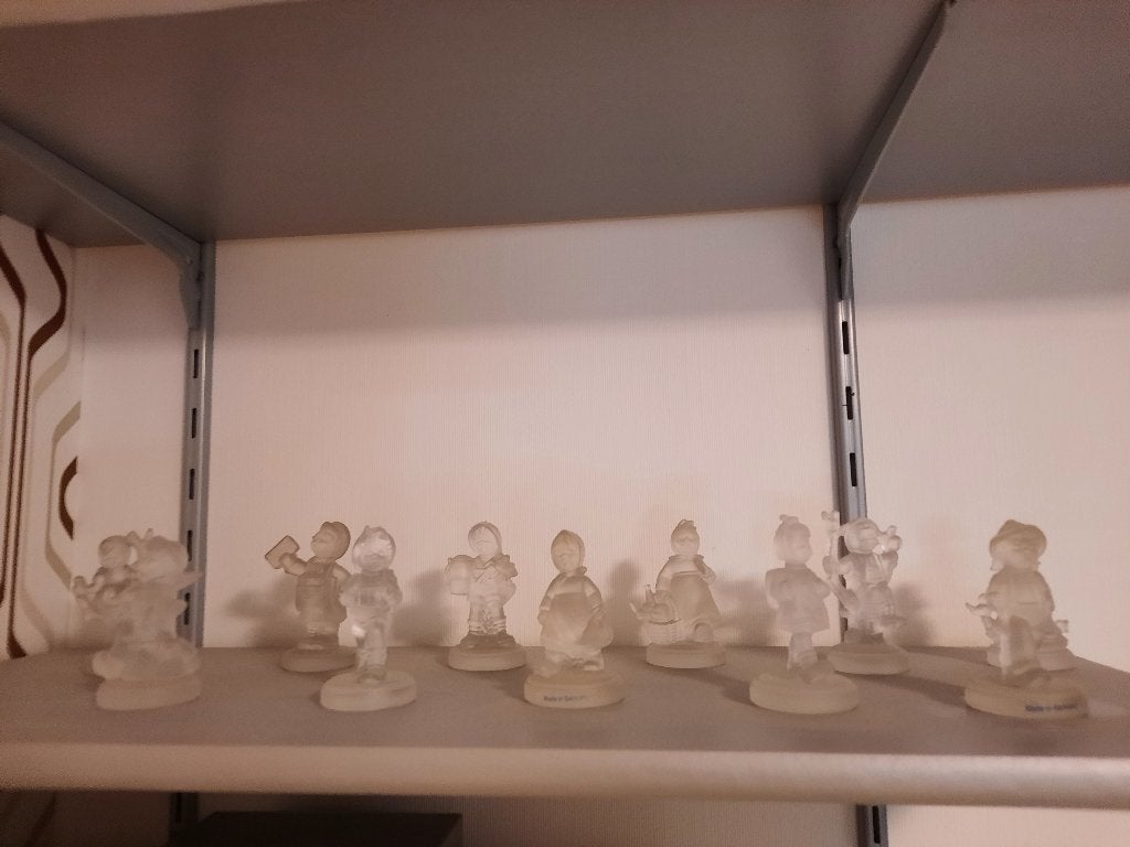 Beeldjes glas Goebel Hummel Crystal Collection, Verzamelen, Ophalen of Verzenden, Zo goed als nieuw, Hummel