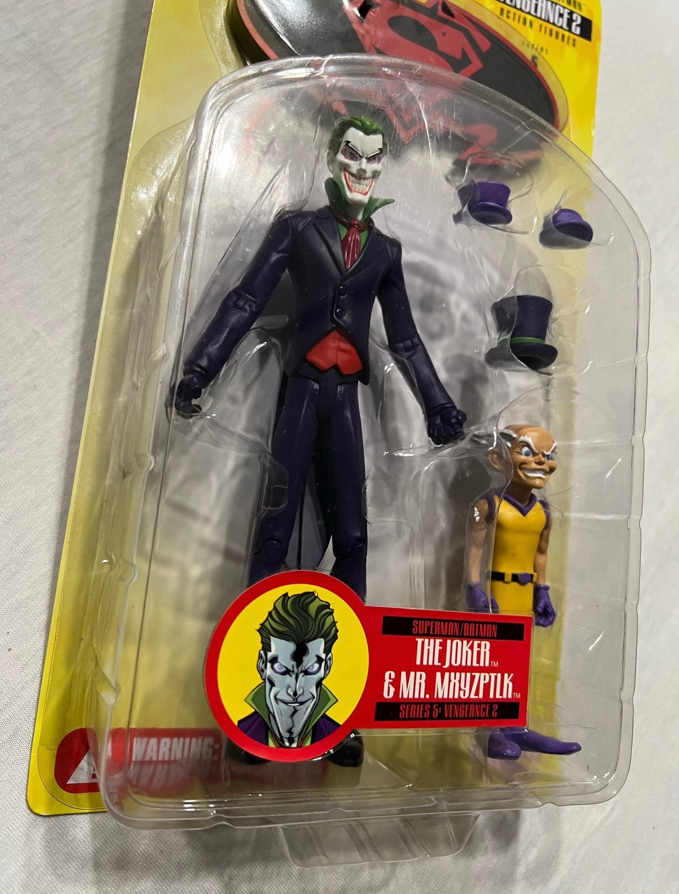 DC Comics SUPERMAN BATMAN series JOKER & Mr. MXYZPTLK figuur, Verzamelen, Poppetjes en Figuurtjes, Nieuw, Ophalen of Verzenden