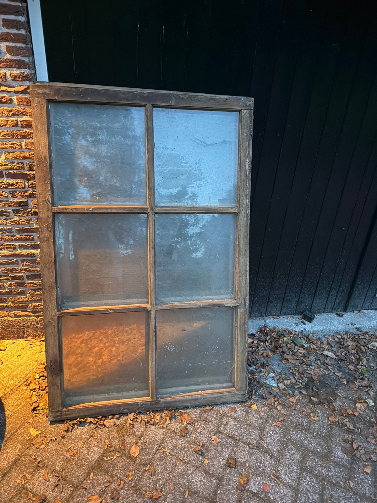 Hardhouten kozijnen, gratis afhalen., Ophalen, Zo goed als nieuw, Gevelraam of Ruit