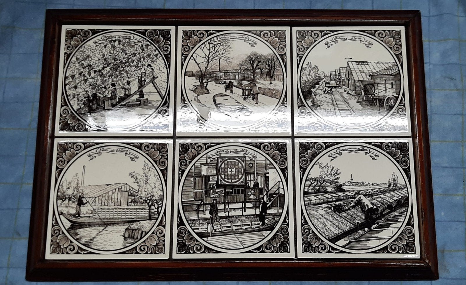 Westlands nostalgie in schilderij., Ophalen