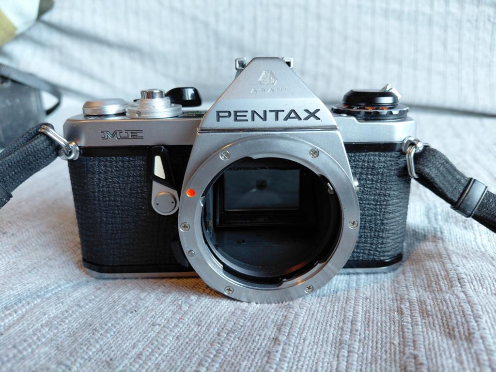 Pentax ME foto camera analoog, Audio, Tv en Foto, Fotocamera's Analoog, Ophalen of Verzenden, Spiegelreflex, Pentax