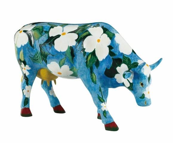 Nieuw Cow Parade koe Cowalina Dogwood large incl. verzending, Antiek en Kunst, Kunst | Designobjecten, Ophalen of Verzenden
