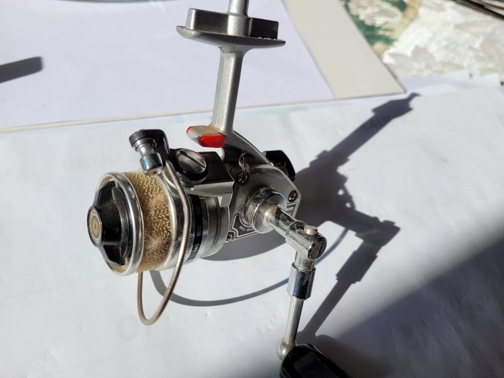 Daiwa minispin japan, Ophalen of Verzenden, Zo goed als nieuw, Molen