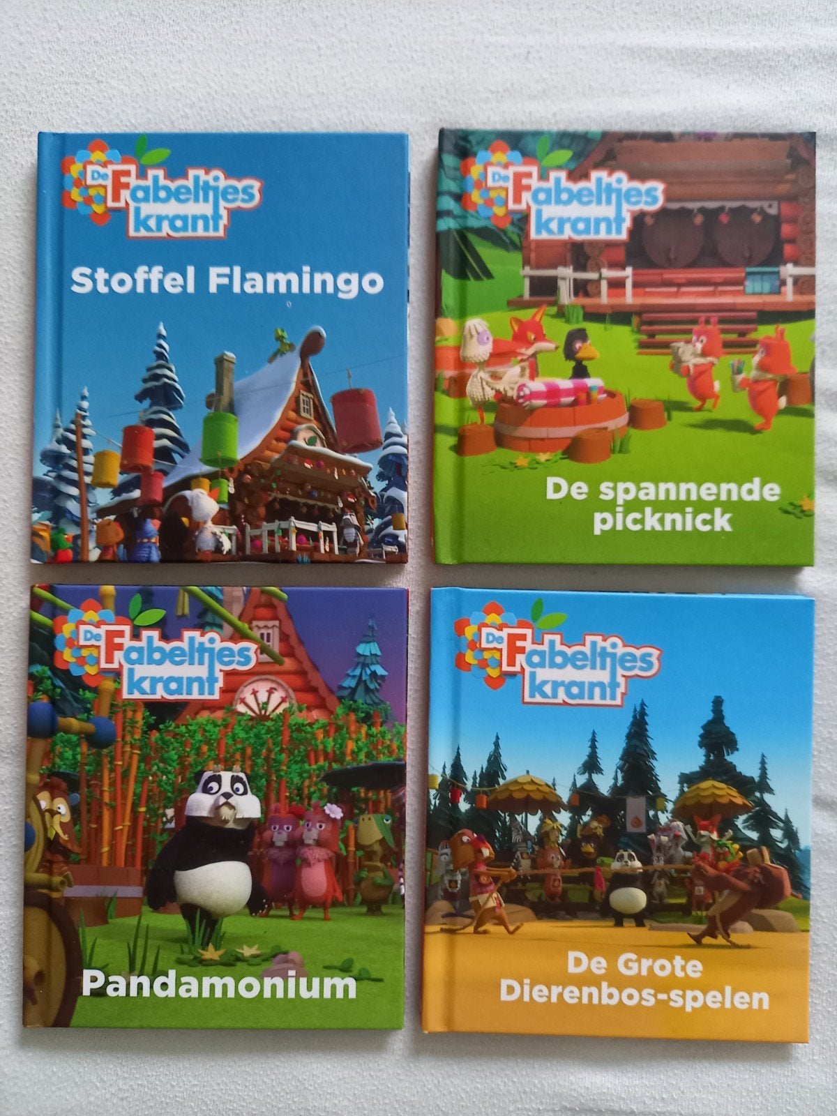 4 leuke boekjes vd Fabeltjeskrant, Ophalen of Verzenden, Zo goed als nieuw, Jongen of Meisje