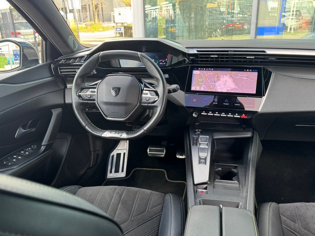 Peugeot 308 SW 1.6 Plug-in Hybrid 225pk GT SOH 98% Panoramad, Auto's, Peugeot, 77 km/l, Gebruikt, Zwart, 4 cilinders