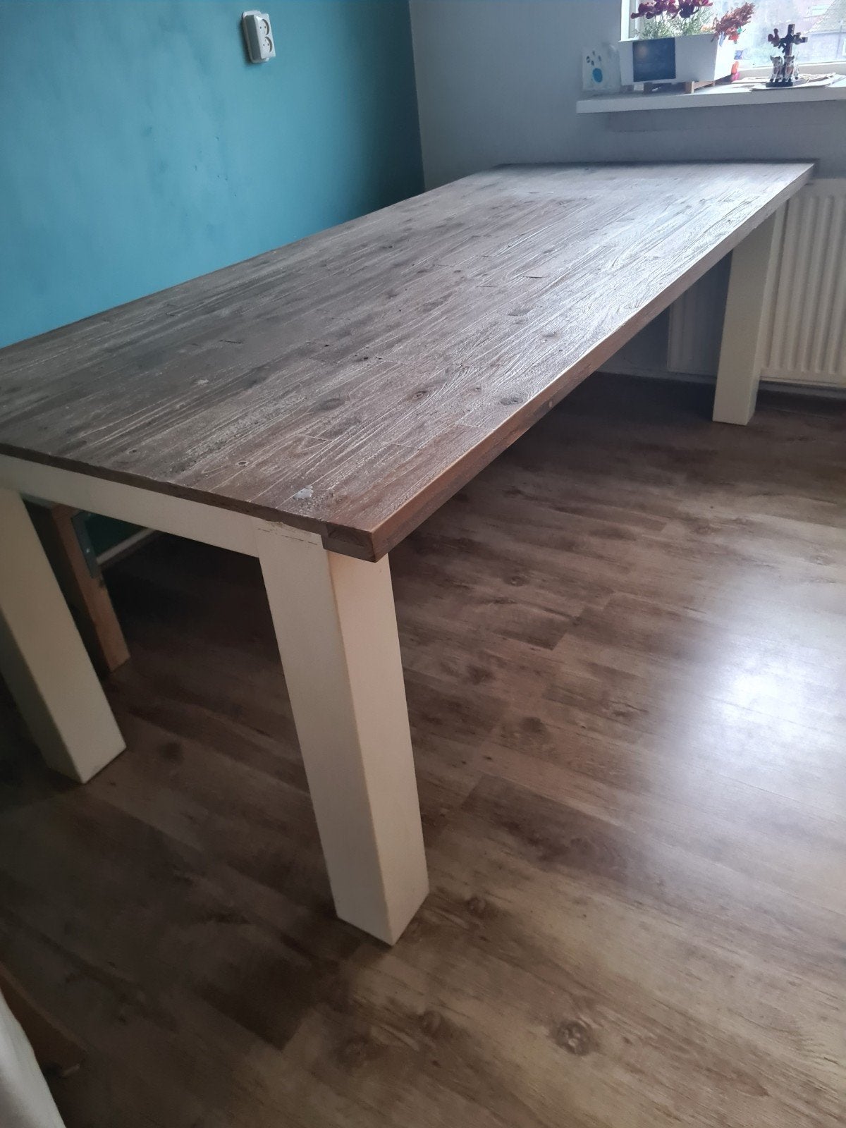 Tafel bijna 2m lang, Huis en Inrichting, Tafels | Eettafels, Ophalen of Verzenden