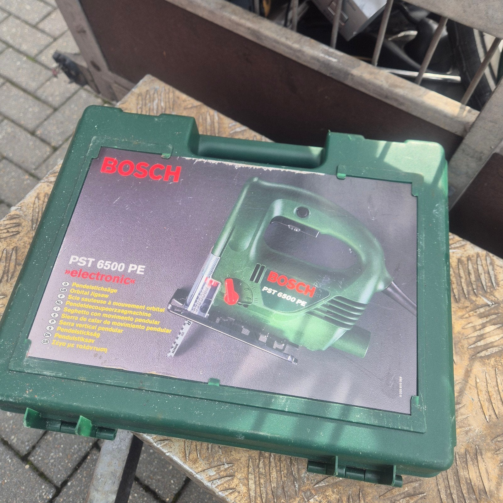 bosch decupeer zaag, Ophalen of Verzenden, 1200 watt of meer, Afkortzaag, 30 tot 70 mm