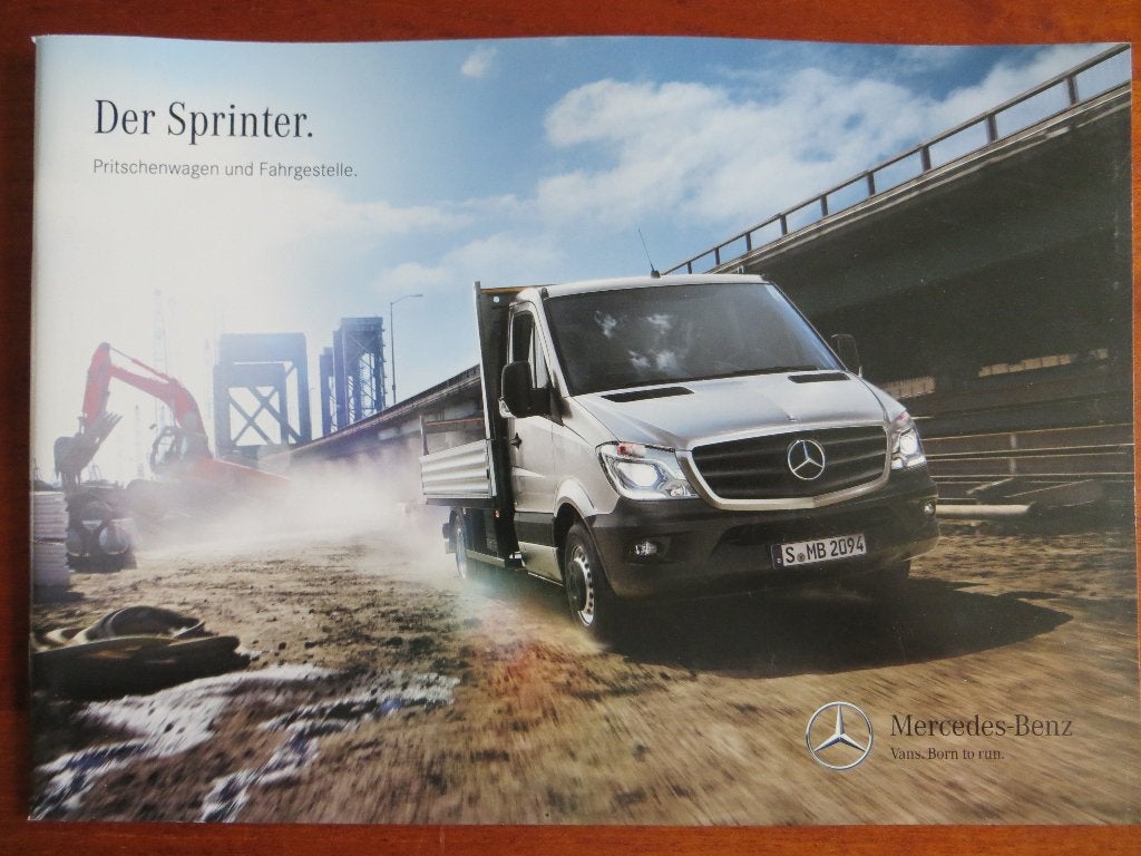 Mercedes-Benz Sprinter Pritschenwagen und Fahrgestelle 2014, Ophalen of Verzenden, Nieuw, Mercedes